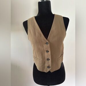 Zara olive  green Vest